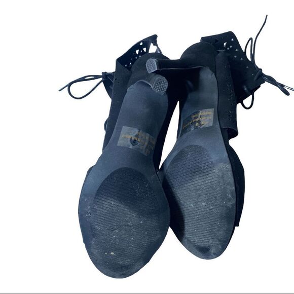 Qupid || Black Sandals || 8 - Picture 6 of 8